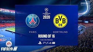 FIFA 19 | UCL 20 | PSG Vs. Borussia Dortmund | 2nd Match