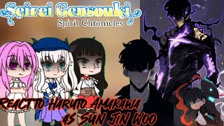 Seirei Gensouki react to Haruto Amakawa as Sun Jin Woo🇬🇧🇮🇩|Gacha Reaction