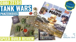 COBI 22104 TANK WARS - Panzerkrieg - Speed Build Review