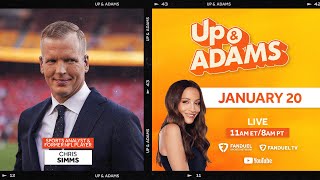 Up \u0026 Adams Show with Kay Adams! Divisional Round Recap + Chris Simms | January 20, 2025