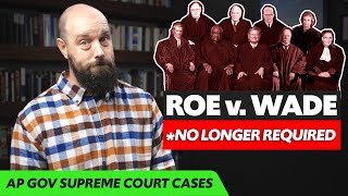 Roe v. Wade, EXPLAINED [NO LONGER Required Supreme Court Cases]