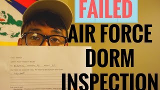 AIR FORCE DORM INSPECTION