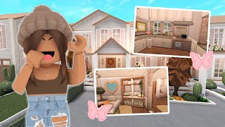 Our DREAM FAMILY HOUSE TOUR! *LAYOUT + COST! - Roblox Bloxburg Voice Roleplay
