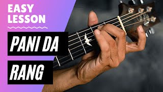 Pani Da Rang | Vicky Donor |  Guitar Lesson | Acoustic Guitar Tutorial for Beginners | Tabs
