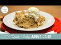 Quick + Easy APPLE CRISP!!! | The Corrigan Sisters