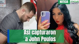 Nuevas imágenes  captura John Poulos  fue enviado a la cárcel  asesinato de Valentina Trespalacios