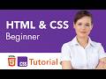 HTML & CSS Beginner Tutorial