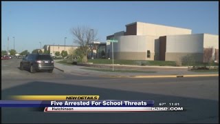 Hutch High students arrested for threats