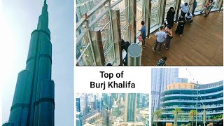 Burj Khalifa in Dubai part 2 | Top of Burj khalifa | Sunset view