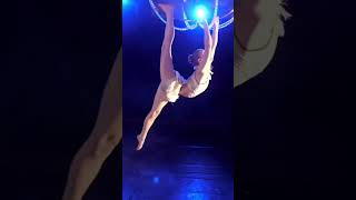 Aerial Chandelier Performance, Circus Artist Lea Torán Jenner