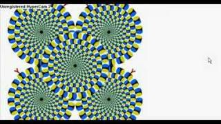 the crazy circle illusion