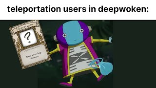 "teleportation bell is trash" | Deepwoken