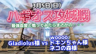 【リネレボ】ハギオス攻城戦3月5日(日)[vsGladiolus様・ドキンちゃん様・ネコの森様]