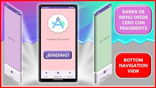 HOW TO CREATE a bottom MENU bar from scratch with FRAGMENTS 📲 ANDROID STUDIO [Tutorial] KOTLIN 📲