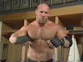 wcw nitro april 20th 1998 goldberg gets ready in the back