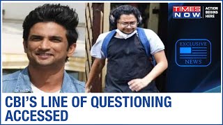 CBI's line of questioning to Sushant Singh Rajput's flatmate Siddharth Pithani accessed