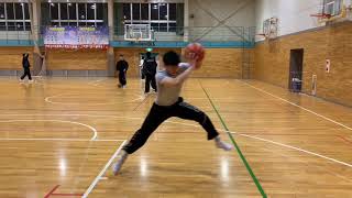 バスケットボール　Basketball Work Out 9  サイドキックのバランス振り返り用  山ちゃんズ