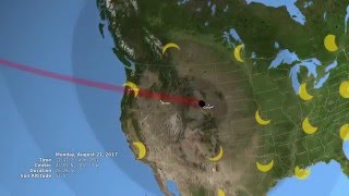 Visualizing the 2017 All American Eclipse