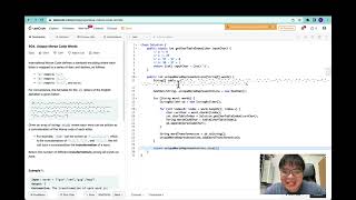 Leetcode Java - Easy - Unique Morse Code Words - Linear Single Pointer
