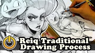 REIQ Traditional Drawing Process + tools + Commentary.