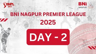 BNI NAGPUR PREMIER LEAGUE 2025 - DAY 2 || WDZ LIVE