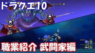 【DQ10】職業紹介(武闘家編)