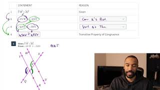 Proofs Involving Parallel & Perpendicular Lines (practice problems)