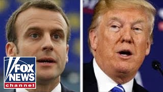 Macron on Trump's standing on the world stage