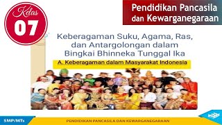 KELAS 7 BAB 4 KERAGAMAN SUKU, AGAMA, RAS DAN ANTAR GOLONGAN