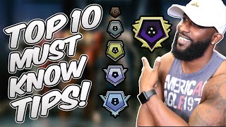 Top 10 "MUST KNOW TIPS" for improving in halo infinite RANKED! I Halo Infinite guide