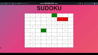 Sudoku Game | Workshop By Masai School | Html, Css, Javascript