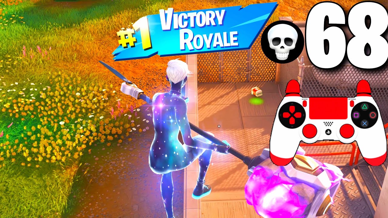 68 Elimination Solo Squads Gameplay Zero Build Wins Fortnite Chapter
