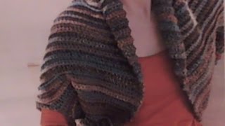 How to crochet a shrug