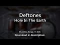 Deftones - Hole In The Earth - Drumless Songs 'n' click