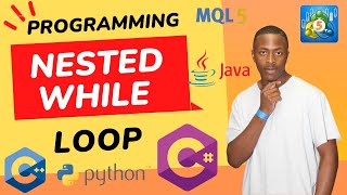 NESTED WHILE LOOP #programming #coding #nestedloop #nestedloops #whileloop