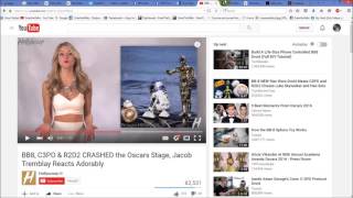 C3PO Predicts R2D2 Death 5 Days Before It Happens At 88th Oscars