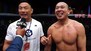 Junyong Park Octagon Interview | UFC Vegas 55