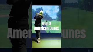 300-yard drive… 3-putt bogey.  Average golf  #Breaking75 #AmericanDunes