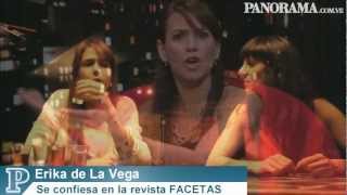 Erika de La Vega se confiesa en la revista FACETAS 24-08-12