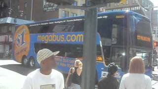 Megabus: DD031 Van Hool TD925 Astromega Double Decker Coach on M23