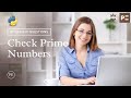 Python Interview Questions | Program to Check Prime Numbers | Perfect eLearning by Perfect Plan B