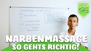 Narbenmassage - So gehts richtig!