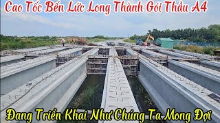 Cao Tốc Bến Lức Long Thành Gói Thầu A4 | Đã Hoàn Thành Thảm Nhựa Thử Chuẩn Bị Thảm Toàn Tuyến