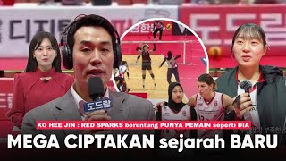 Ko Hee Jin : Mega Cetak Rekor Baru di Red Sparks, Pengamat Korea Sebut MEGA Rekrutan Terbaik