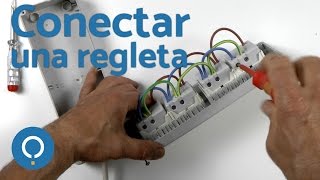 Regleta de enchufes - Cómo empalmar cables eléctricos