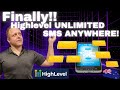 Unlimited SMS Automation Through Highlevel From Any Country