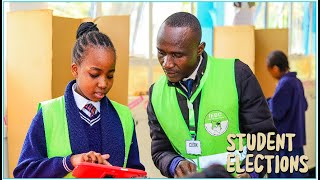 Watch how IEBC conducted Students Government Elections at Mountain View School