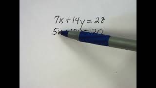 Lesson 5.4: Solve Systems using Elimination