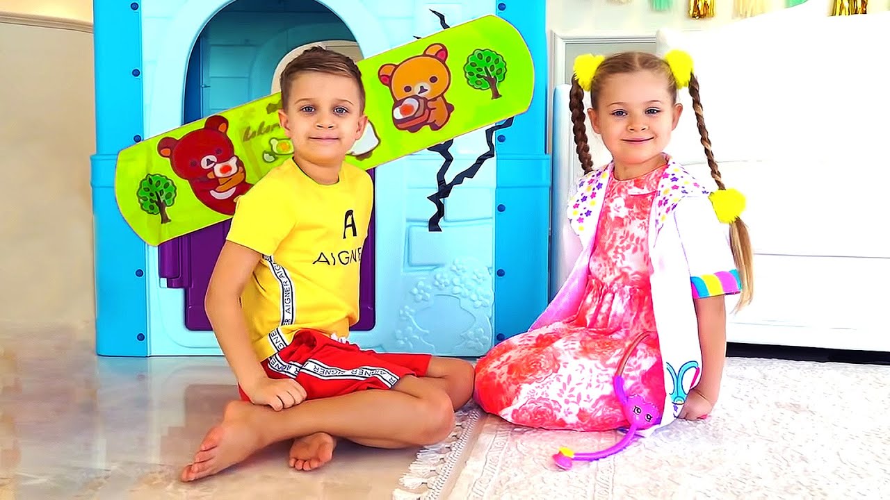 Diana And Roma English Alphabet With Surprise Eggs Abc