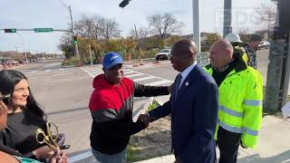 New traffic signal enhances safety at Dallas intersection